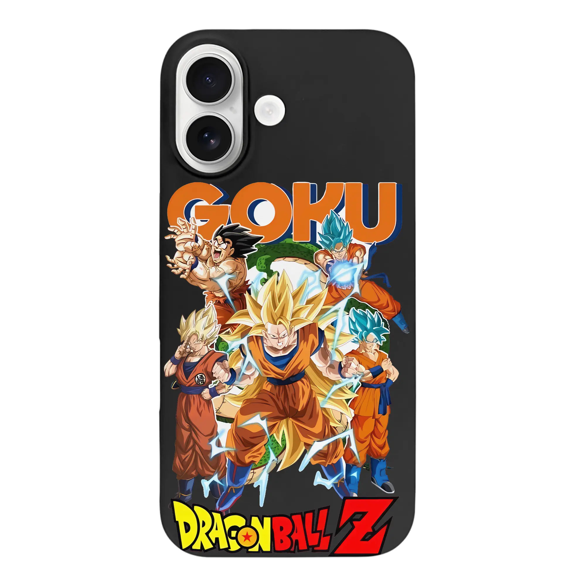 ドラゴンボール グッズ 孫 悟空 - iPhone 17 シリーズ シリコンケース 薄型 耐衝撃 指紋防止 ソフトタッチカバー 精密フィット 傷防止 保護ケース iPhone 17/17 Air/17 Pro/17 Pro Max 対応